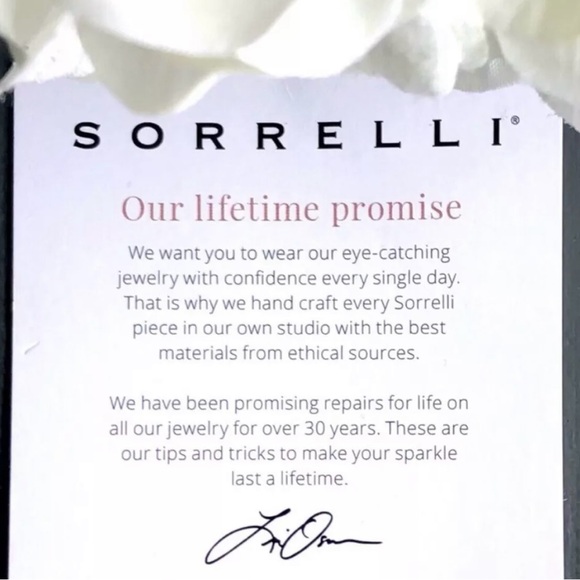 Sorrelli Crystal Rock Halo Drop Earrings NWT - Picture 5 of 8